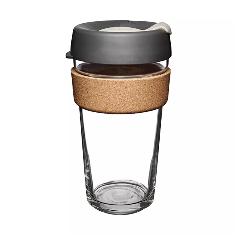 KeepCup - BREW CORK - Coffee to go Becher aus Glas in 3 Größen