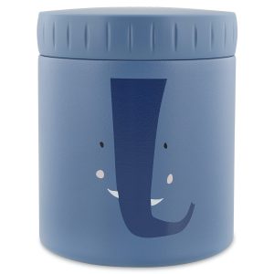 Trixie doppelwandiger Isolierbehälter für Kinder aus Edelstahl - Mrs. Elephant